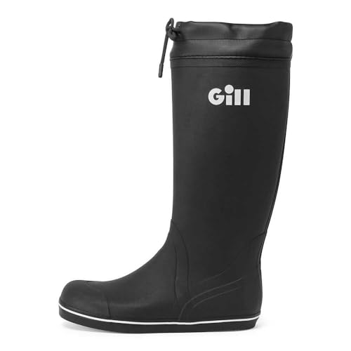 Gill Mens Tall Yachting Sailing Boots 918 - Black Footwear Size - 42
