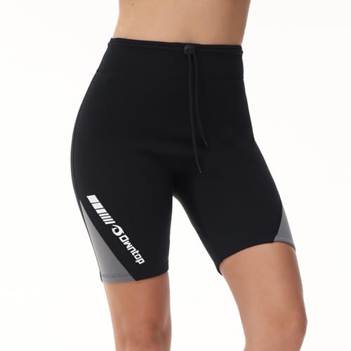 Owntop Damen Neoprenhose - 2mm Neoprenanzug-Shorts, Warm Halten für Surfen Schnorcheln...