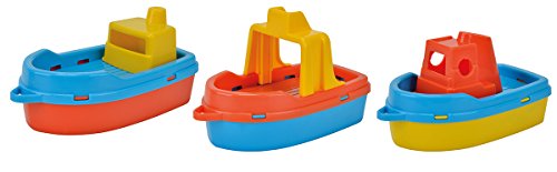 Simba Toys Simba 107258792 - 3 Boote, Länge 15cm, Sandkasten, Sandspielzeug,...