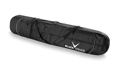 Black Crevice Snowboardbag, Schwarz/Silber, Unisize