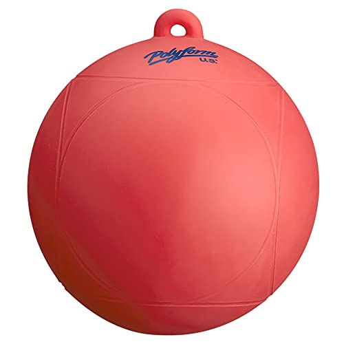 Water Ski Slalom Buoy, Red, 8' X 8.5' - Polyform - WS1RED