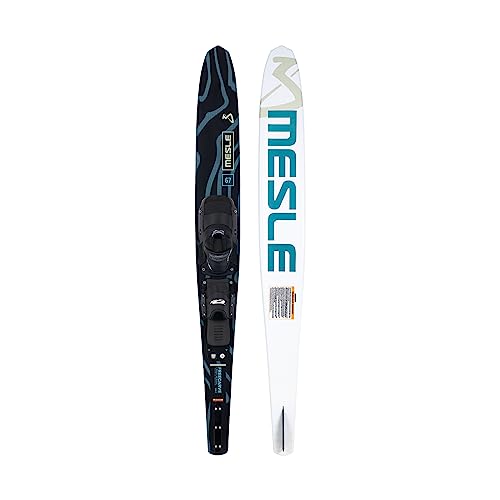 Mesle Monoski Freecarve mit D3 Leverage Blackout Bindung, Slalom Ski, Tunnel Wasser-Ski...
