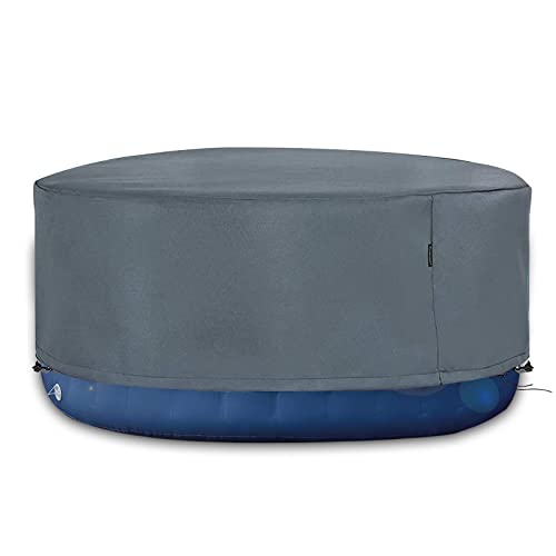 HENTEX Whirlpool Outdoor Abdeckung, Round Pool Cover, Winterabdeckplane Poolabdeckung, Ø...