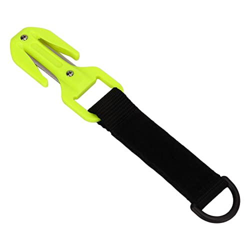 Pasamer Scuba Diving Strap Cutter, Doppelseitiger Tauchen Schneidmesser Scharfe Klingen...