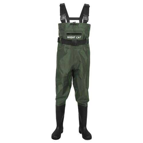 Night Cat Waders Men Ladies Women Waders with Boots Waterproof Breathable Crosswater Waders