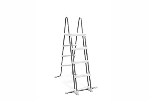 Intex POOL LADDER WITH REMOVABLE STEPS for use, aus verzinktem, beschichtetem Stahlrohr