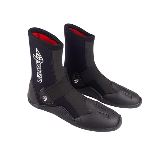 Ascan - Fly (Neoprenboot - 5mm Neopren) - Surfschuhe Neoprenschuhe, 43/44 EU, Neopren...