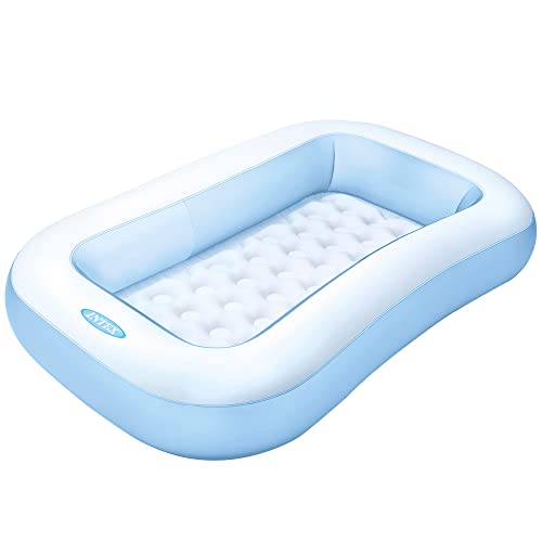 Intex Rectangular Pool - Kinder Aufstellpool - Planschbecken - 166 x 100 cm x 25 cm - Für...