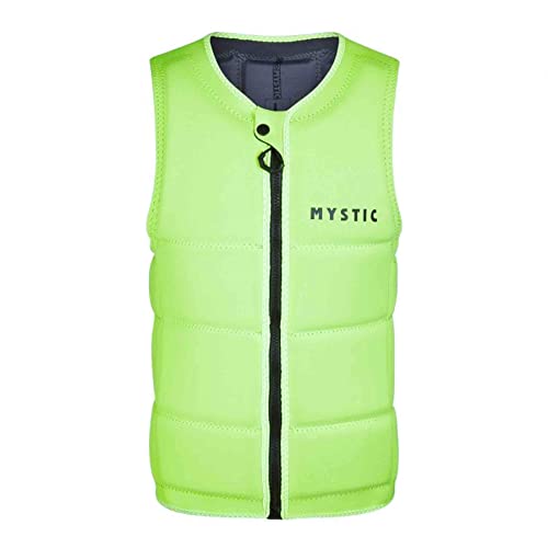 Mystic Brand Wake FrontZip Prallschutzweste 2021 Yellow 40 L