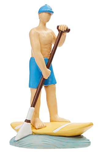 Miniatur Standup-Paddler, ca. 10 cm