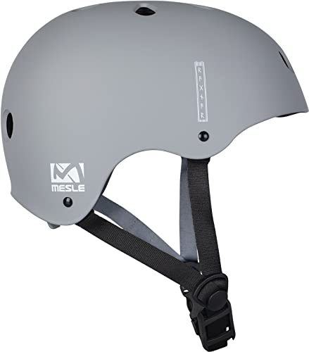 MESLE Wassersport Helm Ragnar, abnehmbarer Ohrenschutz, leichter Wakeboard Helm, Kite Helm...