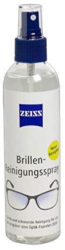 ZEISS Brillen-Reinigungs-Spray mit 240ml Inhalt zur schonenden & gründlichen Reinigung...