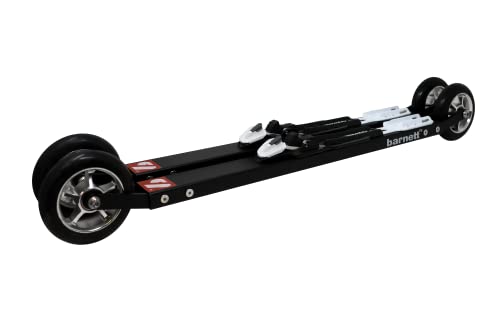 Barnett RSE-610 Skating Skiroller Schwarz - Initiation, Training und Wettkampf - montiert...