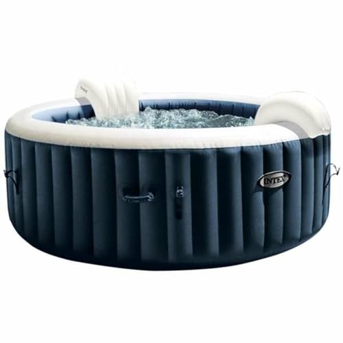 Intex Spa Whirlpool, Massagebad, Blasenmassage, 196 x 71 cm, 4 Sitzplätze, für den...