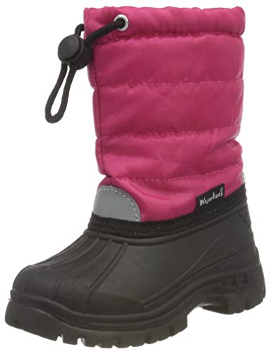 Playshoes Unisex Kinder Schneestiefel, Pink (18 Pink), 32/33