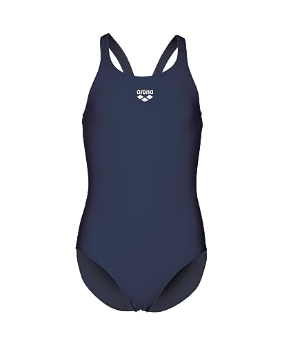 ARENA Mädchen Dynamo One Piece Swimsuit, Navy, 152 EU