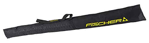 Fischer Skitasche Eco Alpine 190cm Skicase für 1 Ski Skisack Skibag Bag 2023, Schwarz