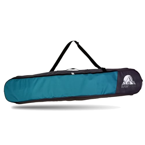 Rawstyle Snowboard Tasche, Boardbag, Snowboardbag, Modell 2 (türkis (170cm))