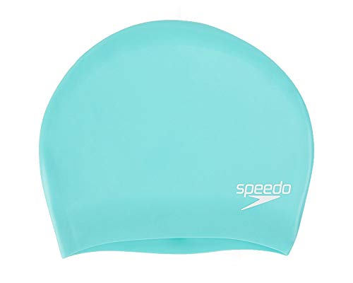 Speedo Unisex Erwachsene Long Hair Swimming Cap Green One Size Schwimmkappe, grün,...