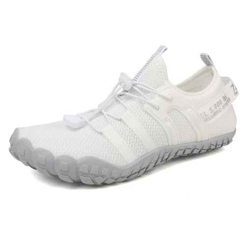 ziitop Wasserschuhe für Damen und Herren Barfußschuhe Unisex Badeschuhe Schnell...