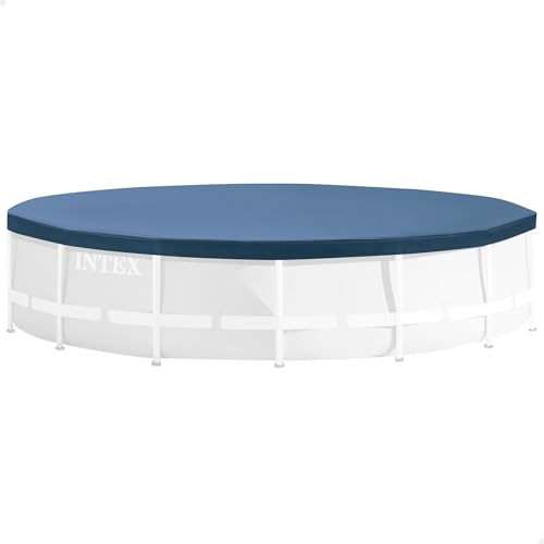 Intex Round Pool Cover - Poolabdeckplane - Ø 457 cm - Für Metal und Prism Frame Pool,...