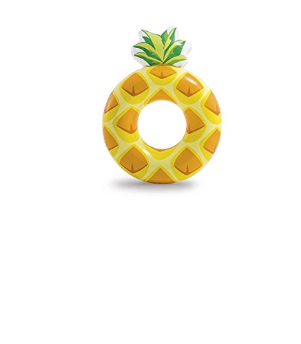 Intex 56266 Luftmatratze Schwimmreifen aufblasbar Pineapple