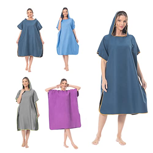 MOKANI Surf Poncho Umziehhilfe Strand für Damen Herren Erwachsene Jugendliche,...