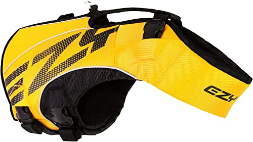 EzyDog Premium Schwimmweste Hund, DFD X2 Hundeschwimmweste, Schwimmwesten für Kleine,...