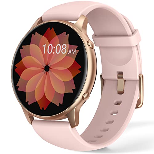 TUYOMA Smartwatch für Damen, IP68, wasserdicht, 3,3 cm (1,3 Zoll), Touchscreen, Sportuhr...