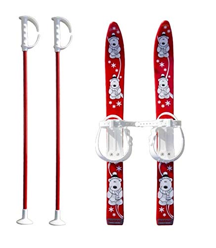 Unbekannt Kinderski Babyski Ski Lernski 70cm 7 Farben für Kinder von rg-vertrieb (Rot)