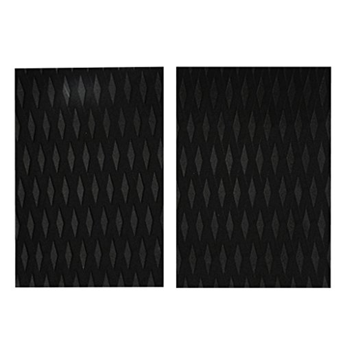 Surfboard Traction Pads Kiteboard Footpad, Schwarz