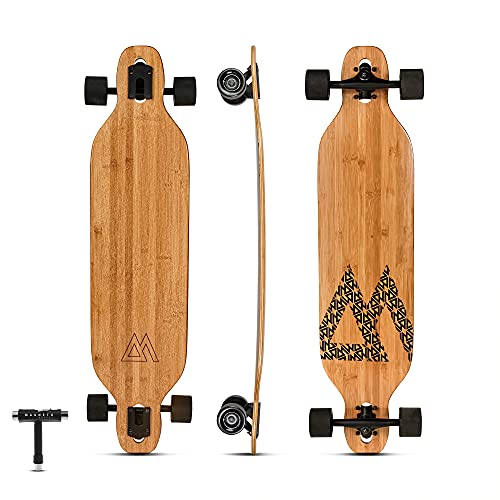 Magneto Bambus-Kohlefaser-Longboard