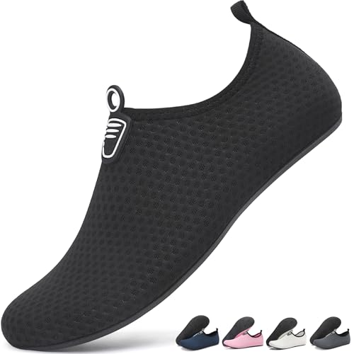 Sixspace Damen Herren Badeschuhe Wasserschuhe Schwimmschuhe Männer Frauen Strandschuhe...