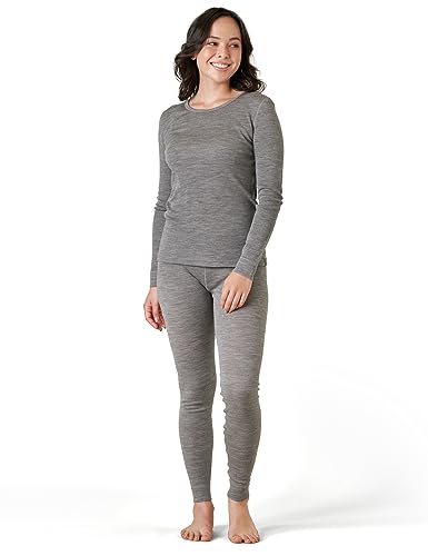 LAPASA Merino Wolle Unterwäsch Set Damen