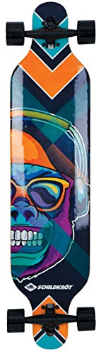 Schildkröt Longboard Freeride 41, Design: Cool Chimp, 9-Fach verleimtes Ahorn,...