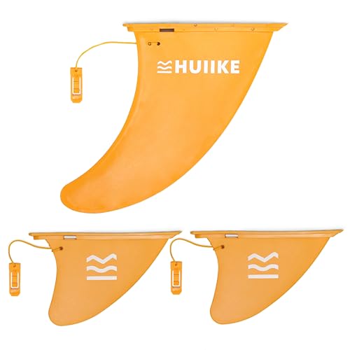 HUIIKE Sup Finne 3 Stück Abnehmbare Sup Zubehör, Finne Stand Up Paddle Zubehör, Finne...