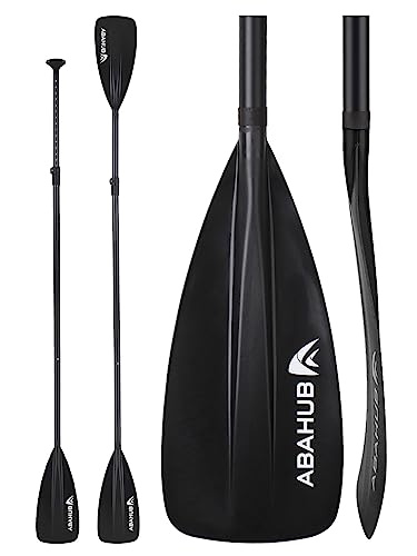 Abahub SUP Paddel / 2 in 1 Sup Kajak Paddel Aluminium Einstellbares Stand Up Paddle für...