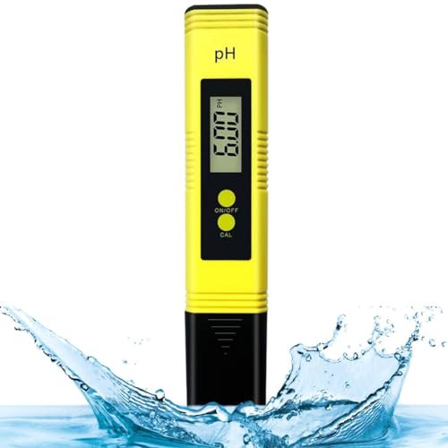 pH Messgerät Wasser pH Wert Messgerät pH Tester für Wasser, Pool Aquarium Trinkwasser...