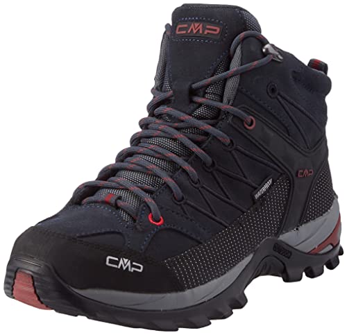 CMP - Rigel Mid Trekking Shoes Wp, Asphalt-Syrah, 47