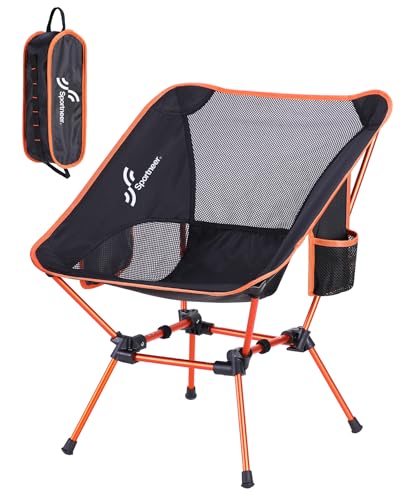 Sportneer Campingstuhl Faltbar Camping Stuhl Tragbarer Campingstühle 150Kg Faltstuhl...