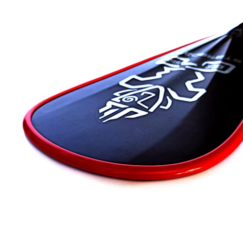 Dr. SUP - Paddle Guard - Rail Saver Stand Up Paddling SUP Paddel, Farbe:rot