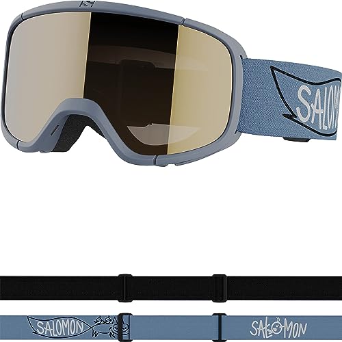 Salomon Rio Kinder-Brille Ski Snowboarden, Kinderfreundliche Passform und Komfort, mehr...