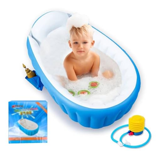 Locisne Aufblasbare Baby Badewanne Kinder Schwimmbad Jungen Air Bäder Summer...