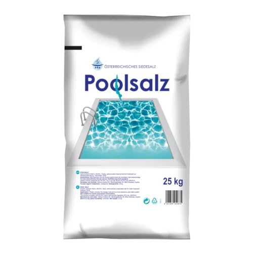 Salinen Poolsalz 25 kg - bietet höchste Reinheit und ist bestens für alle Pools mit...