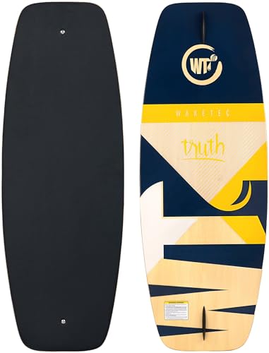 WAKETEC Wakeskate Truth, Eva Flat-Deck Board, Länge 41'-43', bis 100 kg Körpergewicht,...