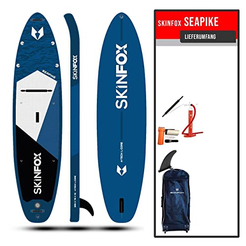 SKINFOX SEAPIKE CARBON-SET (335x78x15) 4-TECH L-CORE SUP Paddelboard blau - Farbe: blau -...