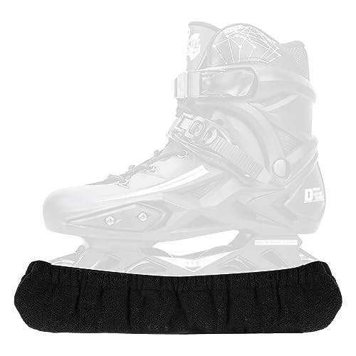 Indrnif 1 Paar Schlittschuh Kufenstrumpf Eishockey Elastische Kufenstrümpfe Kufenschoner...