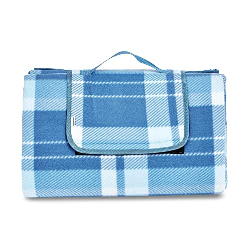 Amazon Basics picnic blanket with waterproof backing