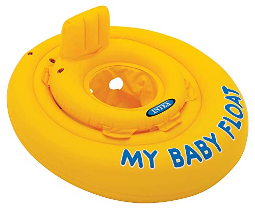 Intex Schwimmhilfe - My Baby Float - Schwimmring mit Sitz - Ø 70 cm - für 6-12 Monate