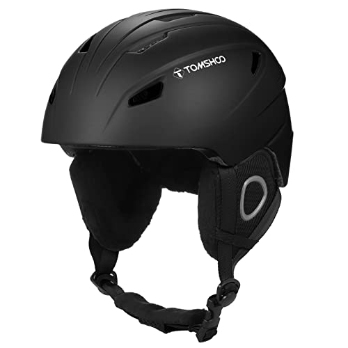 TOM SHOO Skihelm Herren Damen, Skihelm Erwachsene Unisex Sicherer, Snowboard Helm